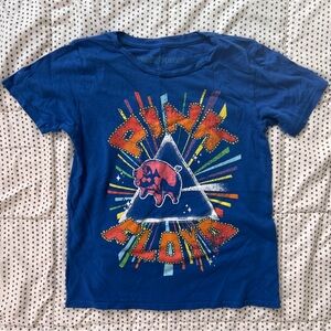 Rowdy Sprout Pink Floyd tee size 6 in royal blue